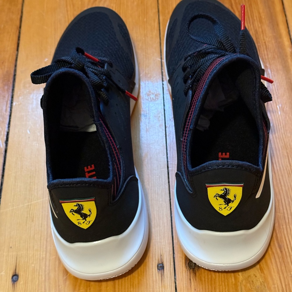 NEW Ferrari Black Men's Shoes